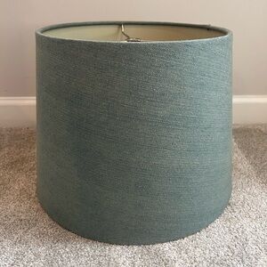 Pottery Barn Denim Elegant Blue Lampshade